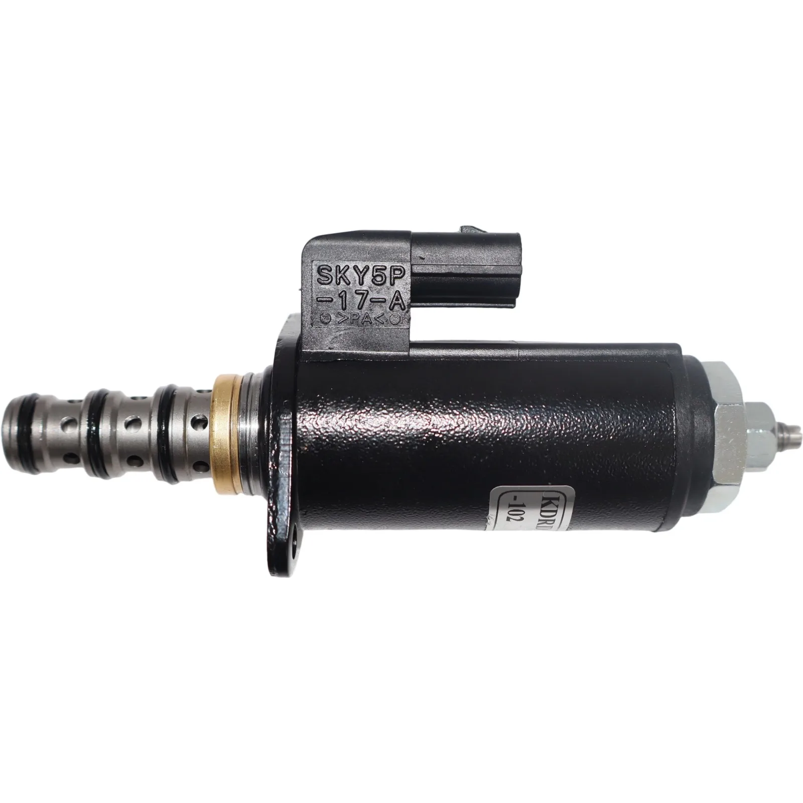 Hydraulic Pump Solenoid YN35V00014F1 KDRDE5K-31 30C50-102 For Kobelco SK200/230-6E Excavator