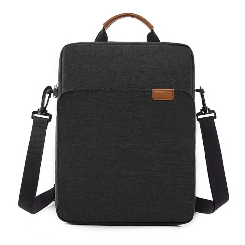 Portable Notebook Pouch Tablet Shoulder Sleeve Bag Diagonal Bag Briefcase Waterproof Shockproof Men Laptop Case