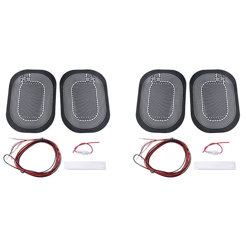 2X DC 12V Car Side Wing Mirror Heating Pad Universal Rearview Mirror Mist Demister Quick Warm Mirrors Defogger