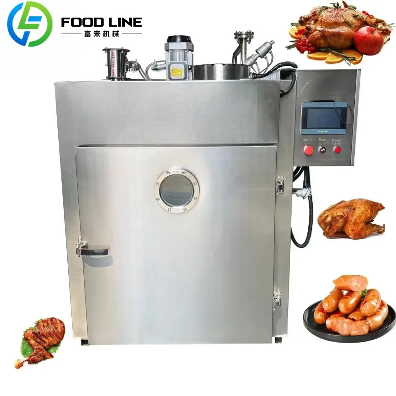 

Большая кулинарная промышленная дымовая печь премиум-класса из нержавеющей стали, коптильня