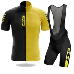 RCC MAVIC Cycling Team Clothing Bike Jersey 20D Bike Shorts Ropa Ciclismo Quick Dry Mens Summer BICYCLING Maillot Culotte Set