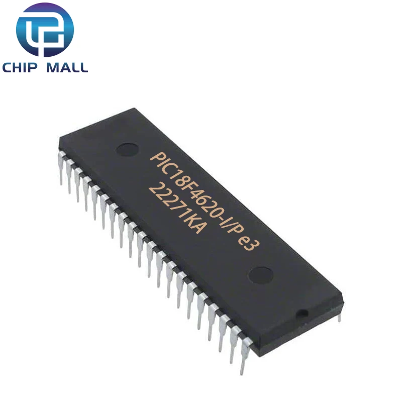 PIC18F4620-I/P DIP-40 8 Bit Microcontroller Chip IC New Original Stock