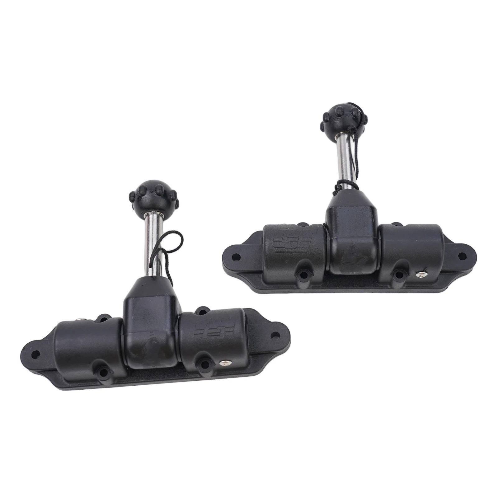 مجداف قفل المجذاف حامل التعادل إلى أسفل لقارب الكاياك الزورق طوف نفخ زورق مجموعة من 2 عمود مجداف آمن مع جبل دوار #6