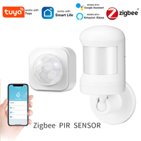 Tuya Smart Zigbee 3.0 PIR Motion Sensor Smart Home Human Body Infrared Detector Security Smart Life Works With Alexa Google Home