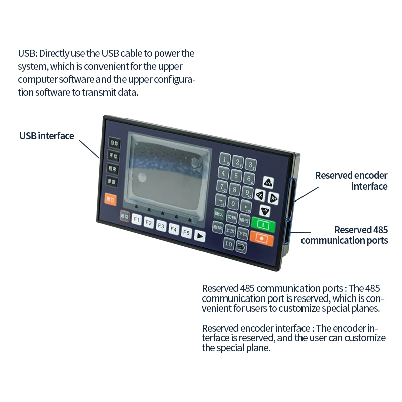 

CM40L Stepper Single Axis Motion Controller CNC Machine Replacement TC55V Closed-Loop Servo 57/60/86 Programmable