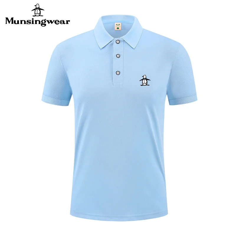 

Мужская повседневная однотонная футболка-поло с коротким рукавом, летняя коллекция 2026: модный и удобный многофункциональный мужской топ