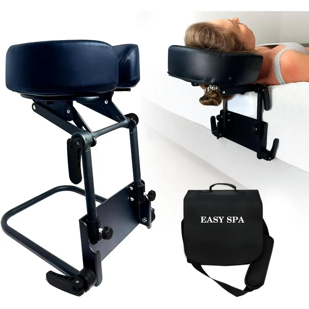 

Массажный набор: регулируемая подставка с подушкой из искусственной кожи, для кресла или стола, массажное оборудование (черный)