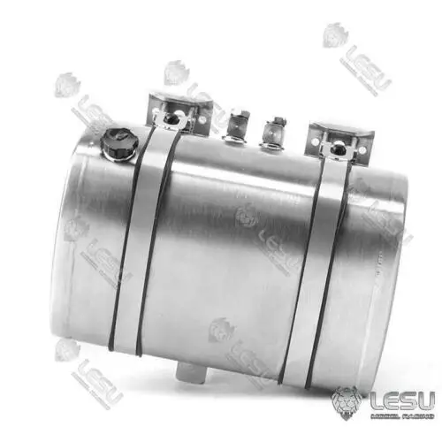 Lesu Metal Hydraulic Oil Fuel Tank 50Mm 85Mm 90Mm 95Mm 130Mm For 1/14 Rc Tamiyaya Tractor Truck Dumper Th16720-Smt8