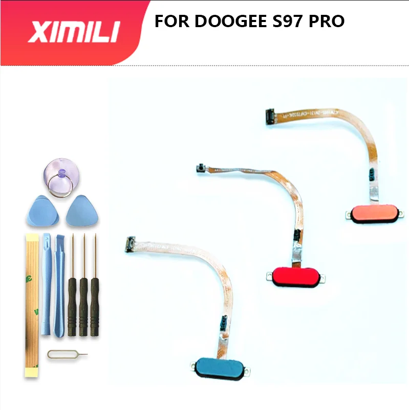 

New Original DOOGEE S97 Pro Fingerprint Sensor Button Flex Cable FPC Repair Accessories For Doogee S97 Pro Smart Phone