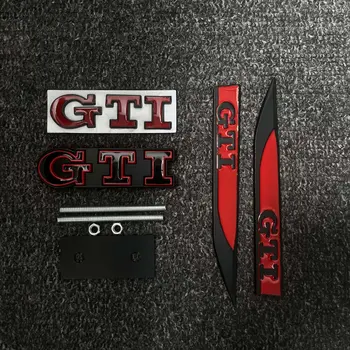 3ks 3D kovové nálepky na kufr auta s logem, emblémem, odznakem a obtisky pro VW Golf 2 3 4 5 6 8 MK2 MK3 MK4 MK5 MK6 MK8 GTI, autodíly 8 nejlepší prodej Emblém VW Golf MK2 - №1