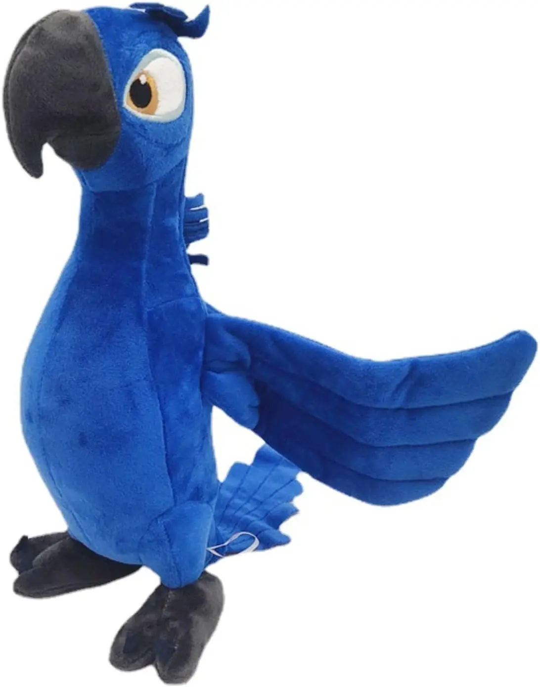 

11.8 Inch Rio Blu&Jewel Plush, Soft Cartoon Blue Macaw Stuffed Parrot Throw Pillows for Home Decor for Anime Fans