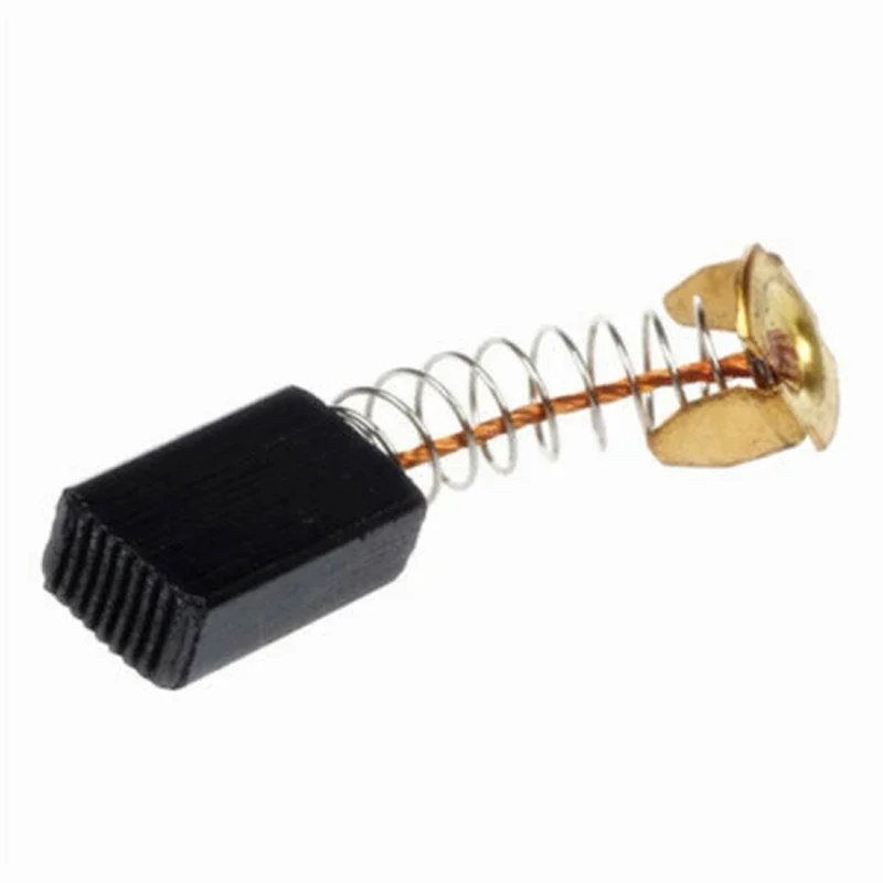 Sostituzione spazzole di carbone per motore smerigliatrice angolare da 8 pezzi per accessori per utensili elettrici con martello per trapano elettrico