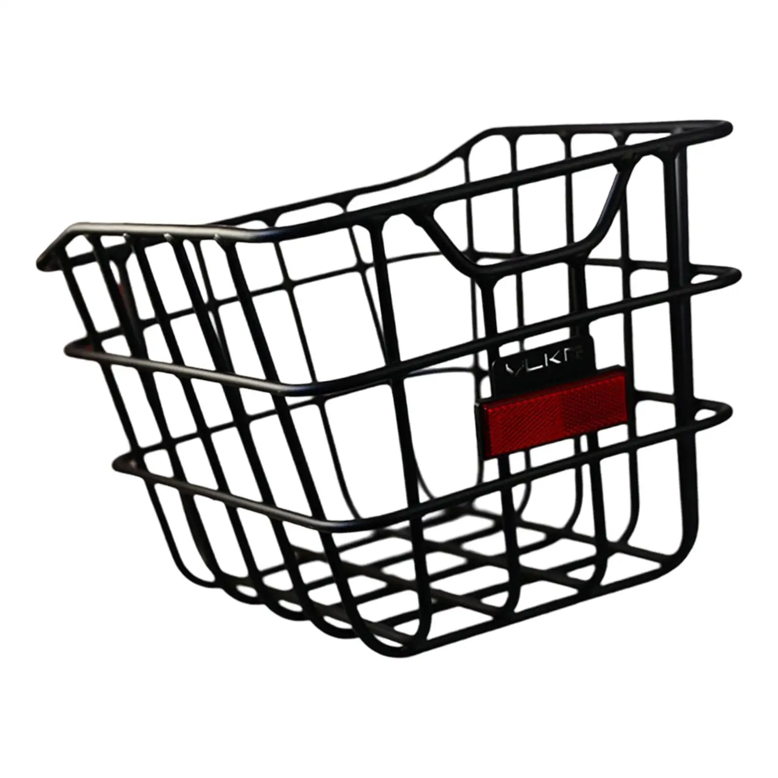 سلة الدراجة الخلفية الخلفية سلة تخزين الدراجة بدون غطاء ملحقات حاوية البضائع لركوب الأمتعة في الهواء الطلق #4