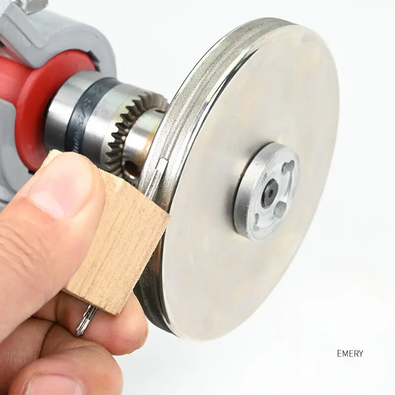 Hemispherical Guitar Fret Grinding and Trimming File Wheel Folk Electric Guitar Bass Grinding Repair Tool