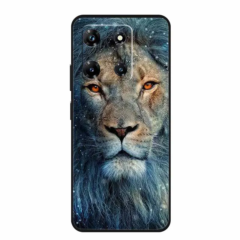 Per Infinix Note 30 5G Custodia per telefono Leone Lupo Tigre Custodia morbida in silicone nero per Infinix Note 30 30i Custodia Note30i