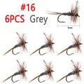 6 piezas Gris Talla 16