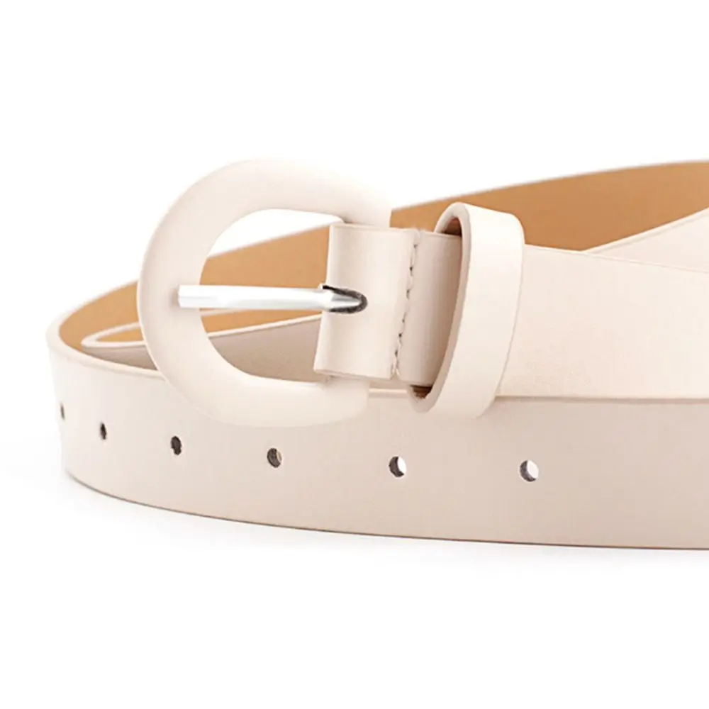 موضة جديدة واسعة الخصر حزام الزخرفية الخصر حزام حدوة الحصان مشبك لون الحلوى حزام للنساء الجينز فستان حزام