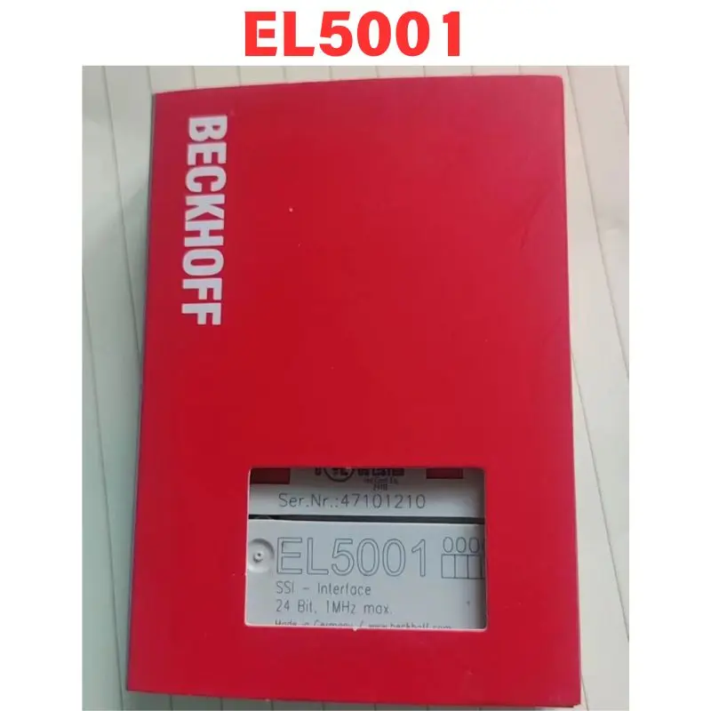 EL5001 modular Functional test OK