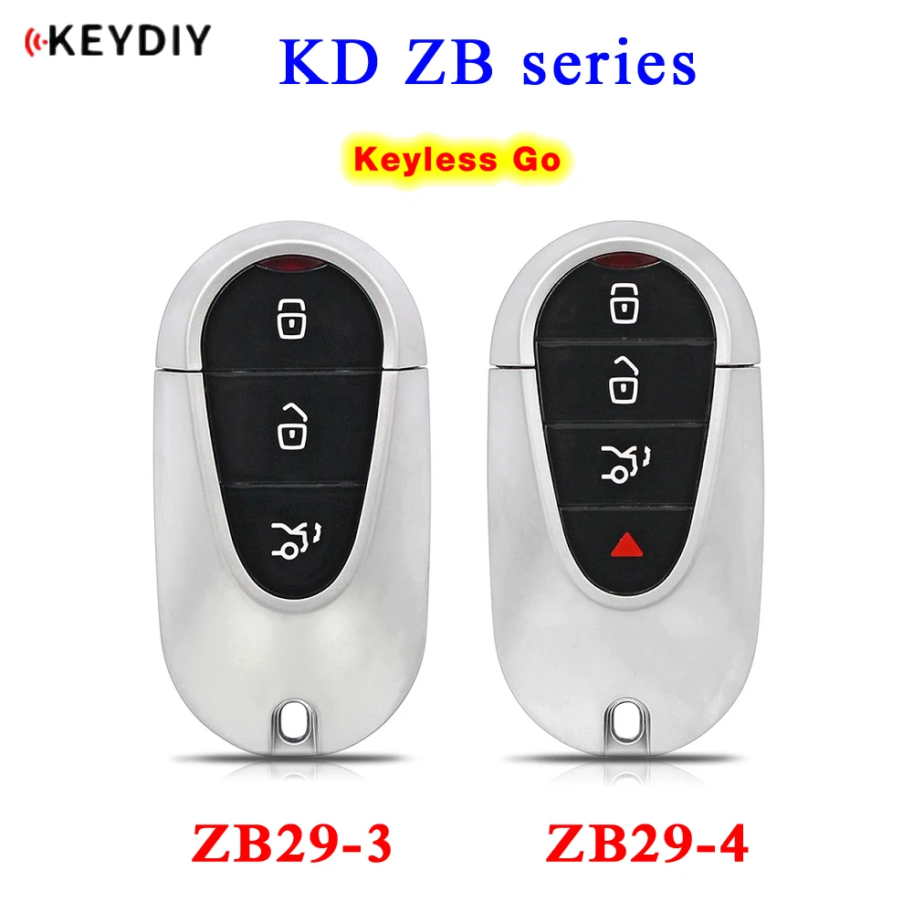 

KEYDIY Universal KD Smart Key ZB29-4 ZB29-3 ZB Remote for KD-X2 KD-MAX Car Key Fit More than 2000 Models for MB Maybach Style