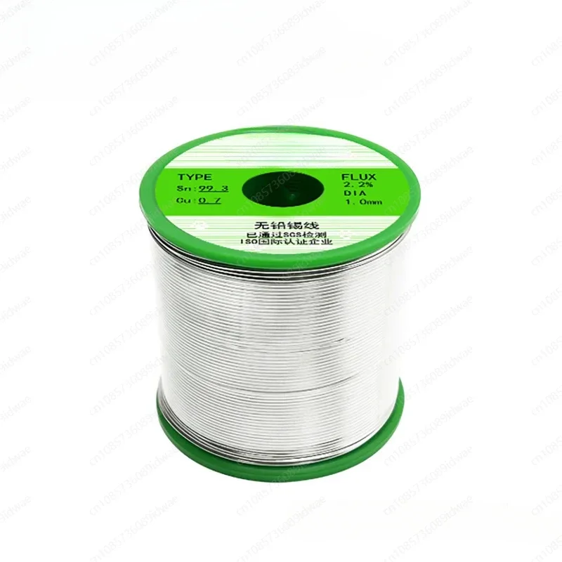 1kg 0.4mm-2mm Sn99.3 Lead-free Tin Bar Soldering Wire High Purity Tin Wire Rosin Core Environmentally Friendly Tin Wire