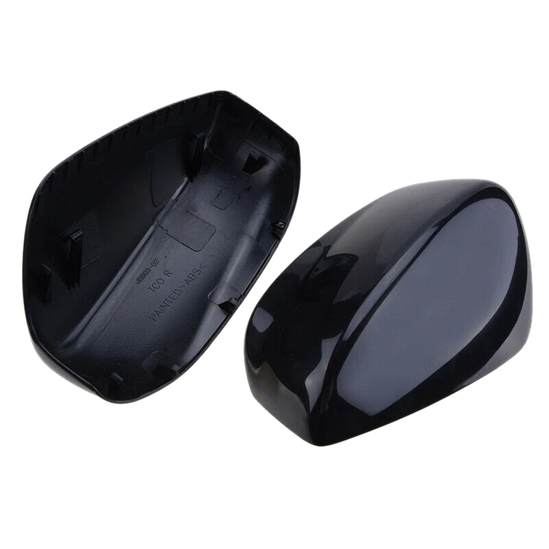 

1 Pair Mirror Cover Cap Cover Trim For HONDA ACCORD 2008-2012 Shiny Black