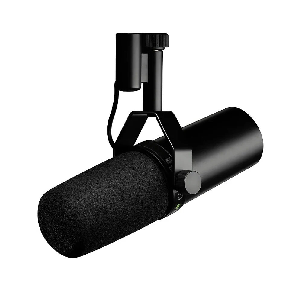 Micrófono Vocal dinámico SM7DB de alta calidad, preamplificador incorporado, respuesta de frecuencia seleccionable para grabación de Podcasting y transmisión