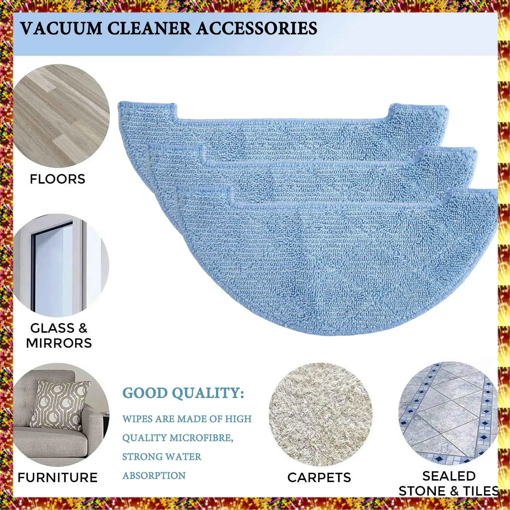 Agoup substituição filtro escova limpar peças de reposição conjunto acessório para ilife v80 v85 zaco v80 v85 robô aspirador pó