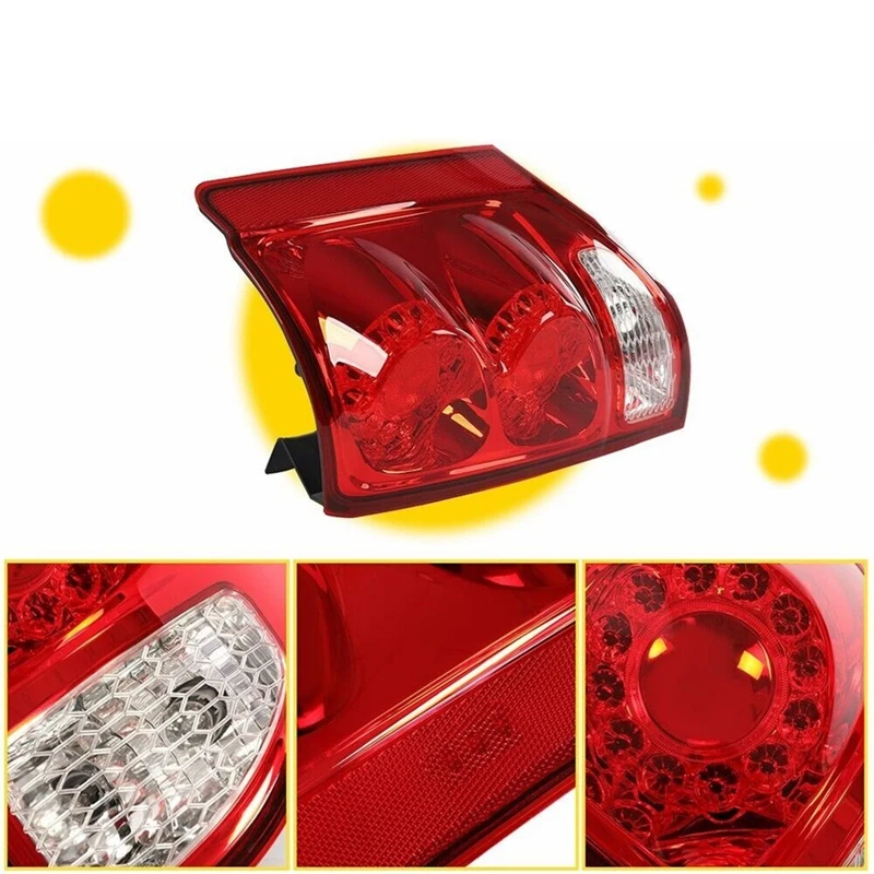 Car LED Combined Tail Light (RH) Replacement For DODGE GRAND CARAVAN 3.6L V6 2011-2020 Rear Brake Light 5182534AD/F CH2801199C