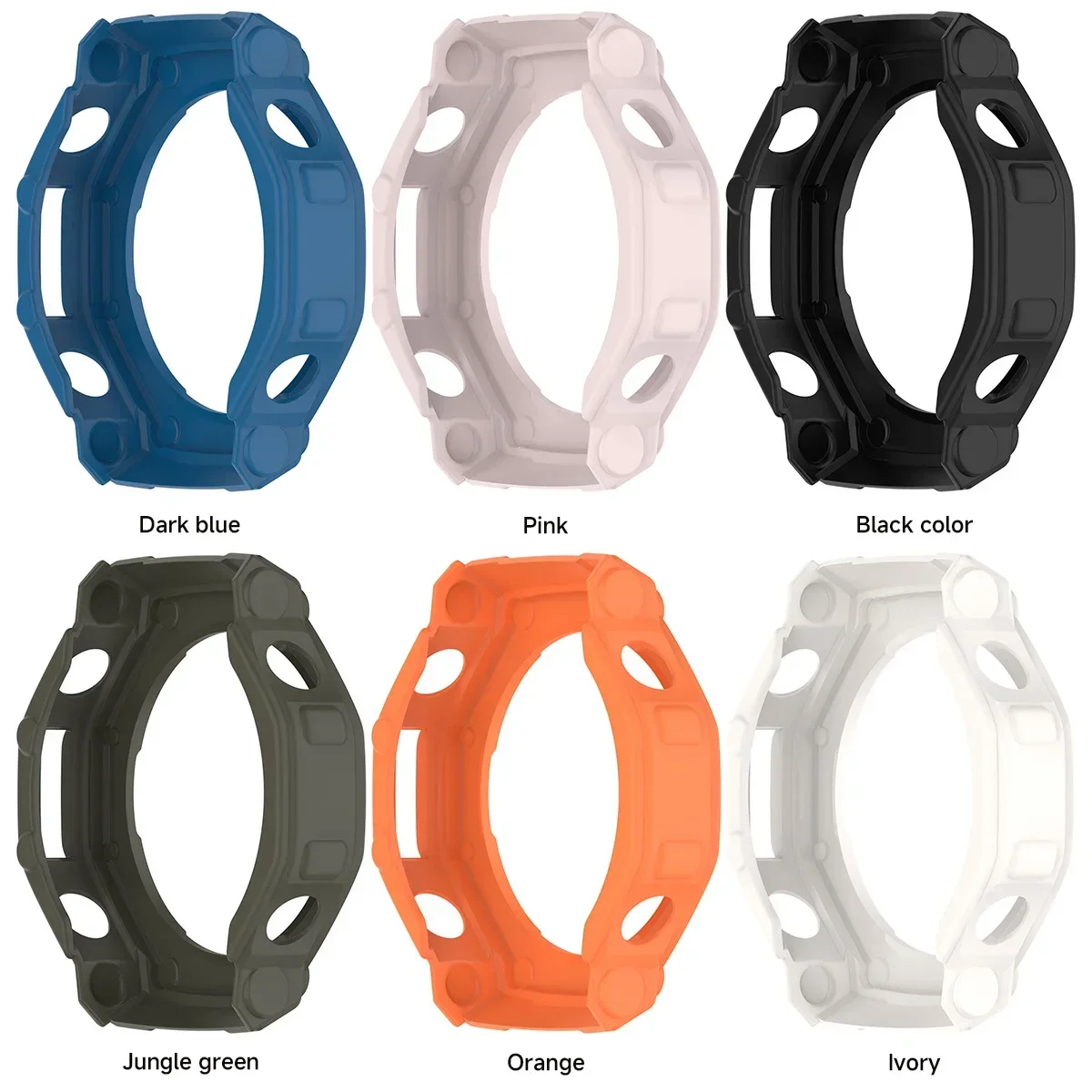 Coque de protection en TPU pour Amazfit T-rex 3, housse de bracelet de montre intelligente, pare-chocs en silicone souple, coque de protection Huami Trex3, accessoires