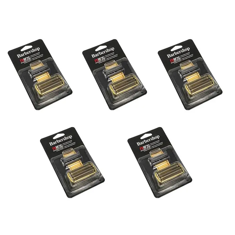 5X Сменные режущие головки для электробритвы Babyliss FXRF2G, лезвия для триммера, аксессуары для мужских бритв A A62X
