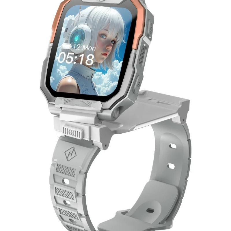 Full Netcom children's phone watch, card insertable, smart call, positioning, multi-function