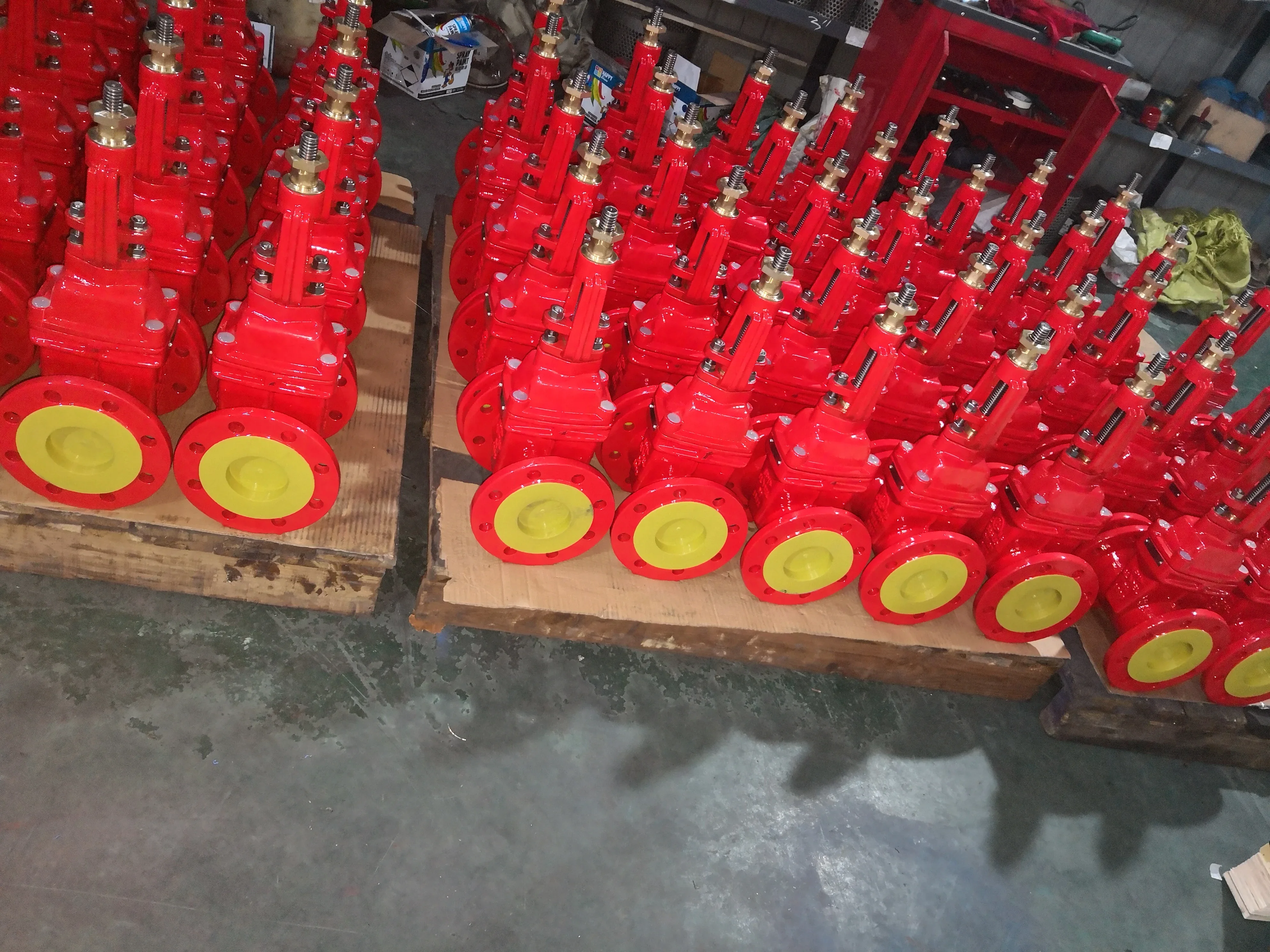 Resilient Seat Gate Valve in fire