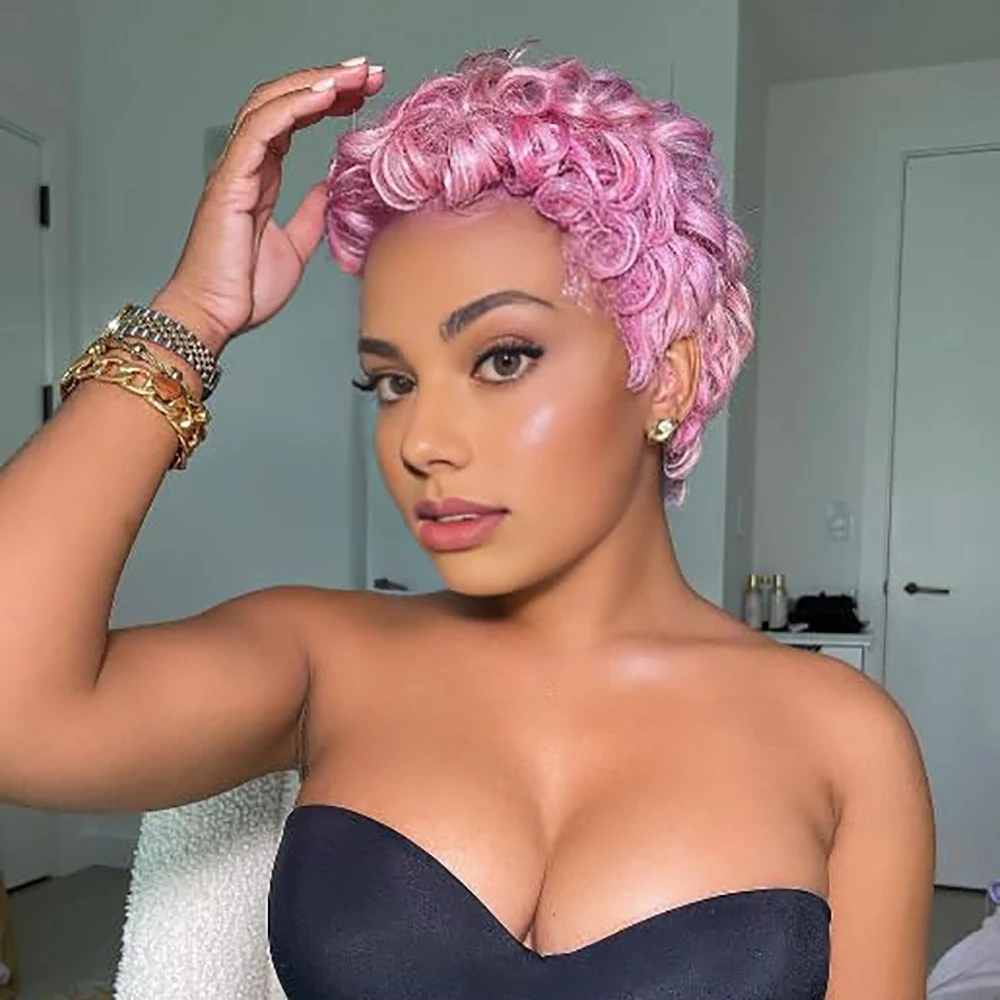 Pink Color Short Pi… - image