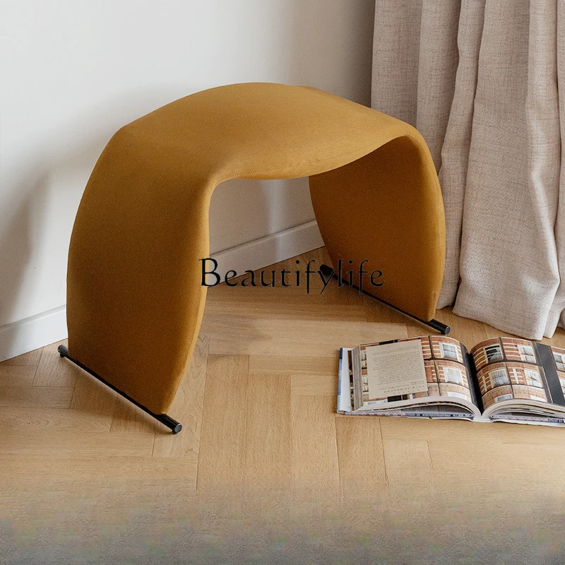 Encounter Light Luxury Nordic Bench Modern Simple Soft Bag Makeup Stool Restaurant Japanese Dressing Stool