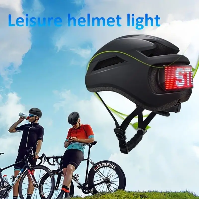 31BE High Visibilities Bike Helmet Offering 360 Degree Lighting Turn Security
