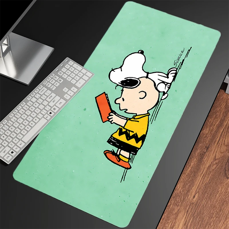 لوحة ماوس N on-Slip Anime Snoopy طاولة مطاطية كبيرة ألعاب مكتبية حصيرة لوحة مفاتيح الكمبيوتر ملحقات ألعاب الكمبيوتر لوحة ماوس السجاد #1