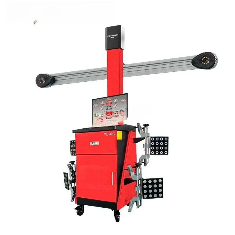 Automotive intelligent 3D four-wheel aligner equipment