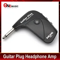 NUX GP-1 Top Quality Portable Electric Guitar Plug Mini Headphone Amplifier Built-in Distortion Effect Guitar Accessories