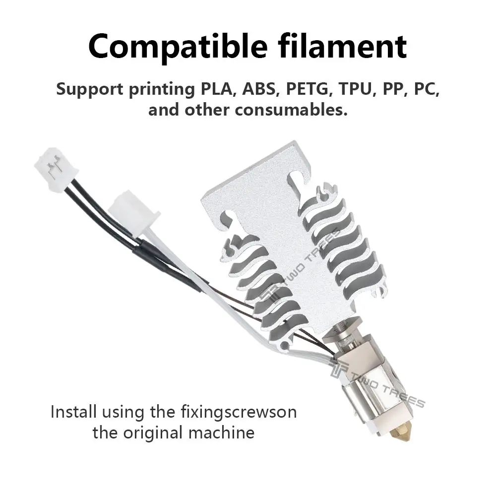 Zestaw Hotend do Creality Ender 3 V3 SE 24V 60W Grzałka ceramiczna Termistor Zestaw Hot End Części do drukarek 3D Zestaw dysz Blok grzewczy — zdjęcie produktu 2