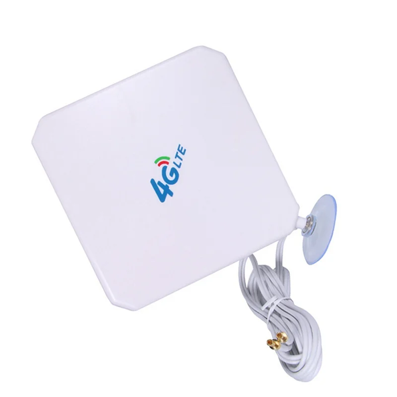 Hi-Gain 3G 4G LTE Outdoor 35Dbi Directional Wide Band MIMO Wifi Antenna 2 Meters RG174 Cable Antenna For Router-New