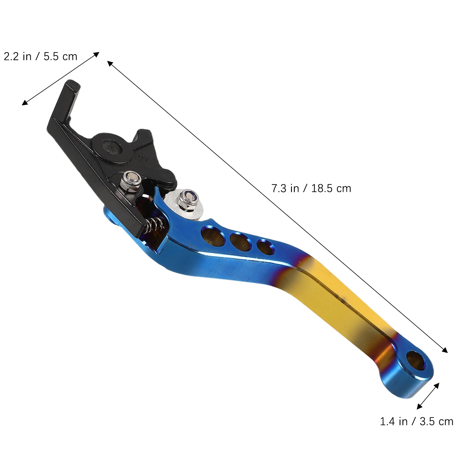 

1Pair Motorbike Brake Lever Cnc Kit Adjustable Design for Enhanced Safety and Style Effortless Gear Shifting Brake Lever Handle