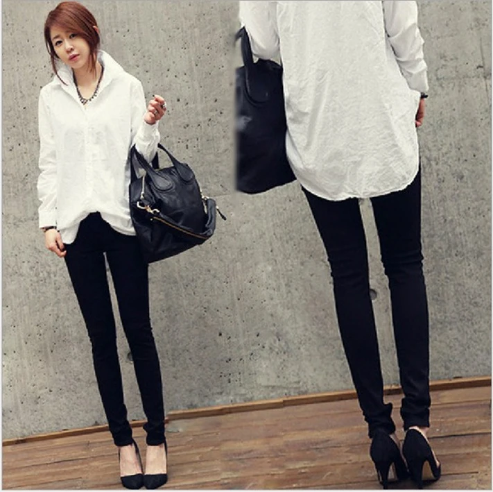 

Женские черные леггинсы с высокой талией, облегающие, тонкие, универсальные, повседневные, джинсы-капри на весну-осень