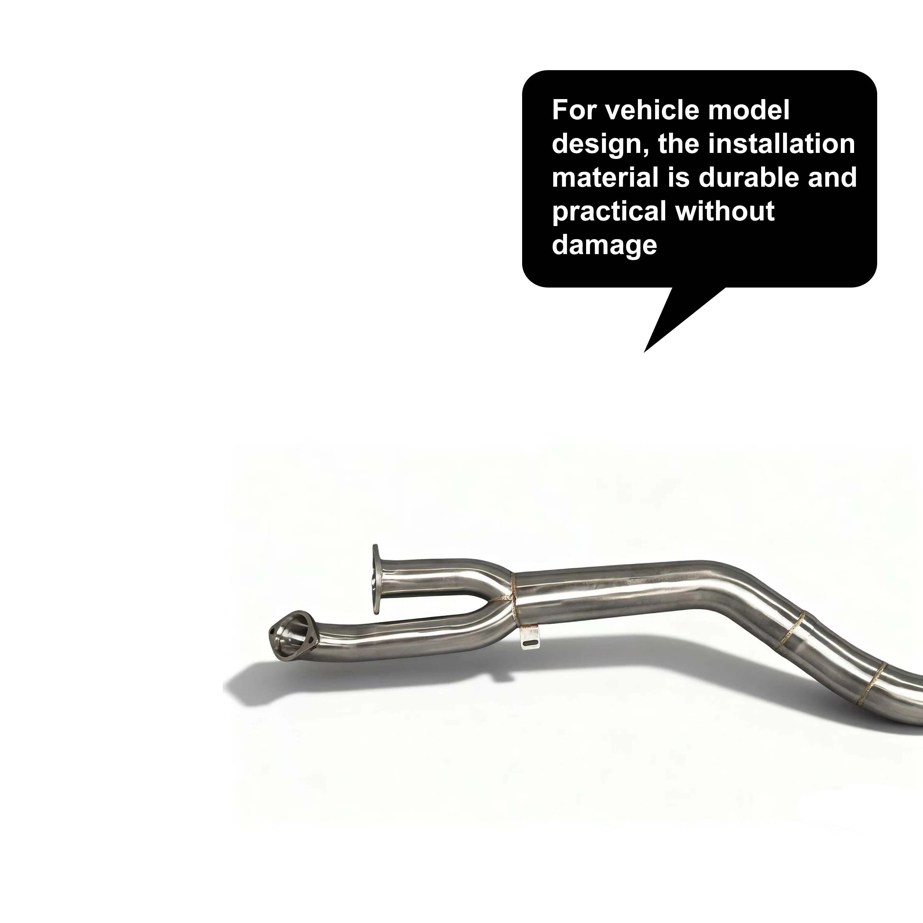 ACE Edelstahl Free Flow Einzel-Midpipe für BMW M3 G80 M4 G82 M2 G87 S58 3.0T Auspuffanlagen Resonatorloses Midpipe – Detail 8