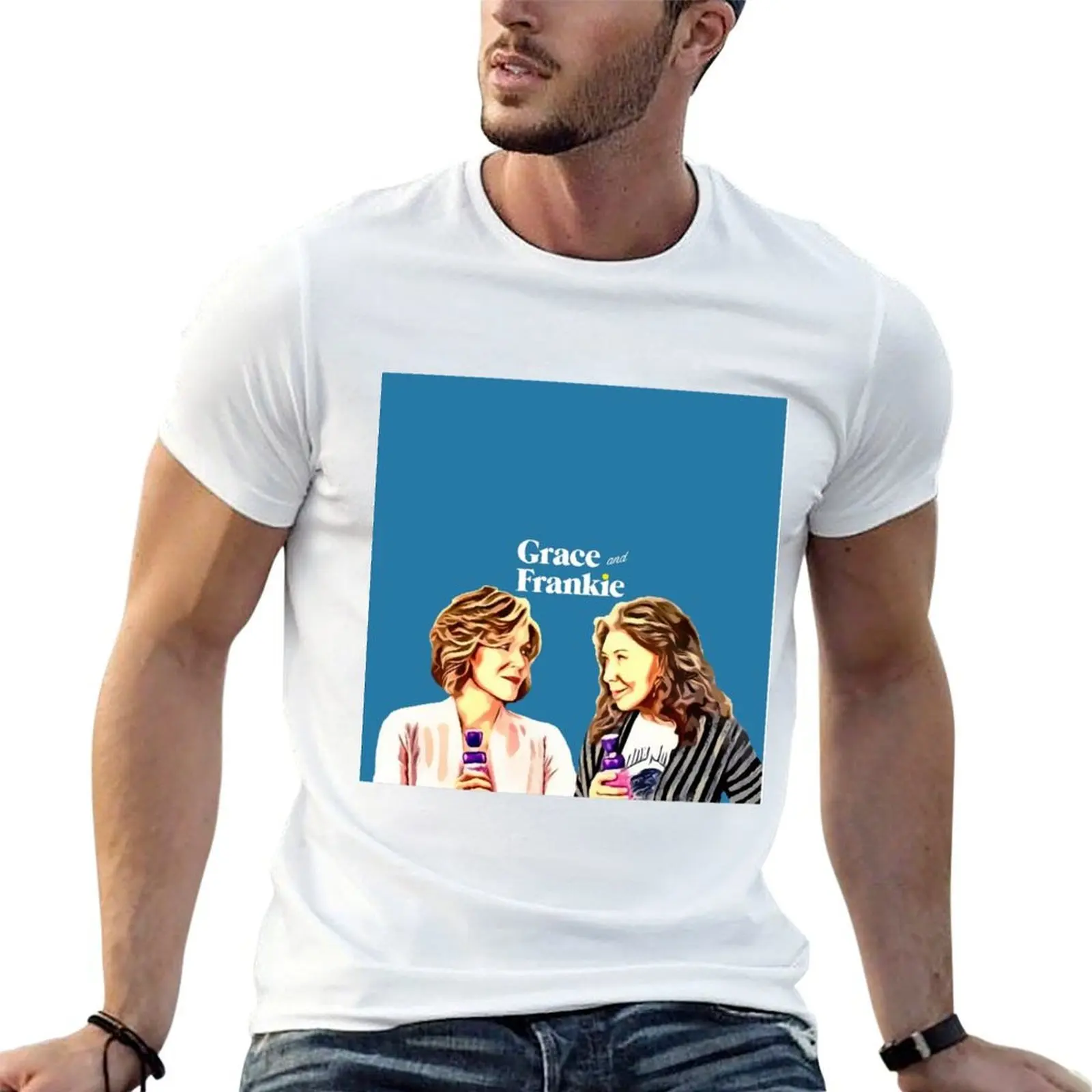 

Grace And Frankie T-Shirt black cotton t-shirt plain for man package printed t shirts for man T-Shirt