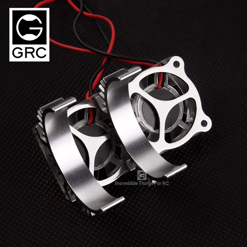 GRC TRX4 motor thermal induction radiator model climbing car transparent heat dissipation dual fan # GAX0059/B