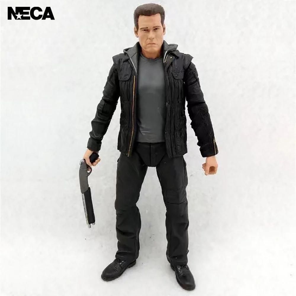 NECA Terminator Series T-800 Guardian Future Soldier Vinyl Doll Model Figures 18CM Children's Toy Gifts Collect Toys