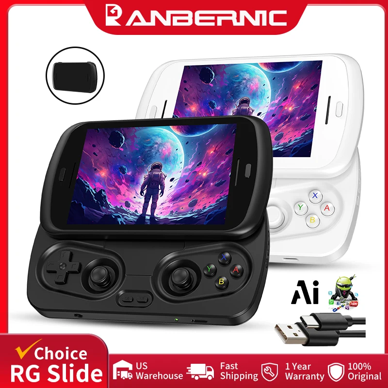 ANBERNIC RG Slide Handheld Game Console 4.7