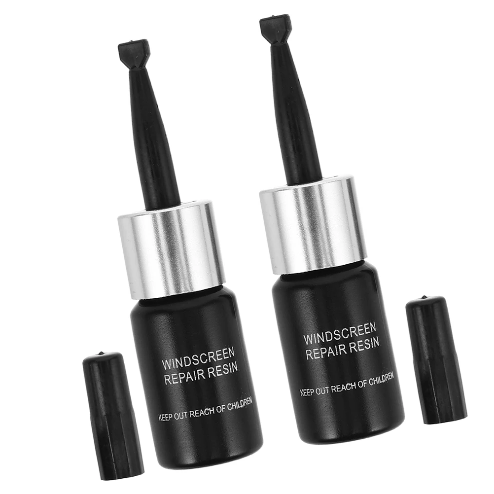 

2 pcs Glass Liquid Windshield Scratch Remover Glass Repair Fluid Kit Car Restoration Fluid Efficient Tool