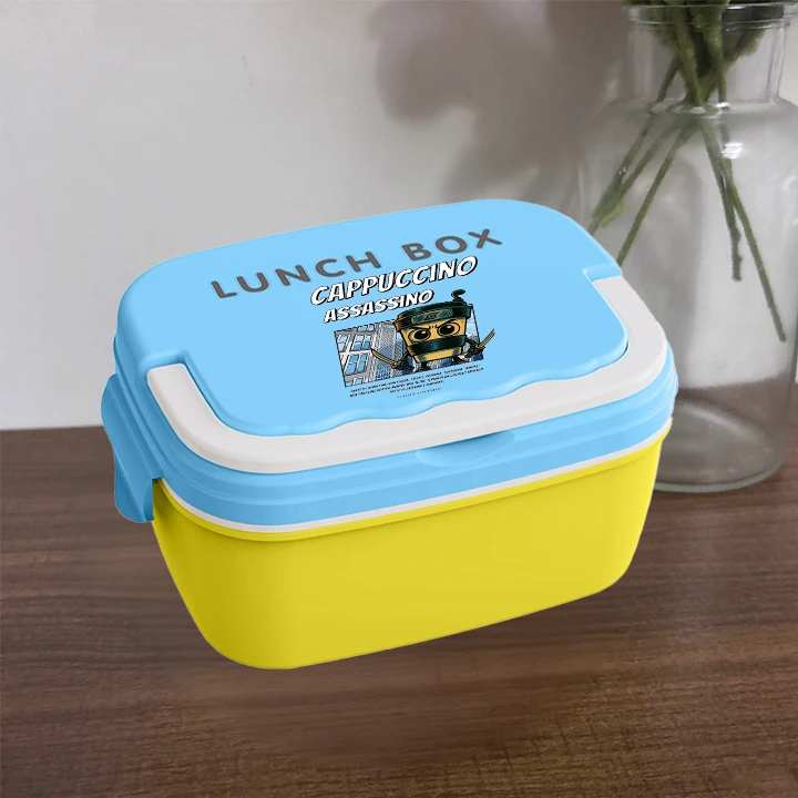 

Italian Brainrot Color Lunch Box Handheld Convenient Insulated Box Cute Cartoon Anime Pattern Lunch Box Children's Birthday Gift