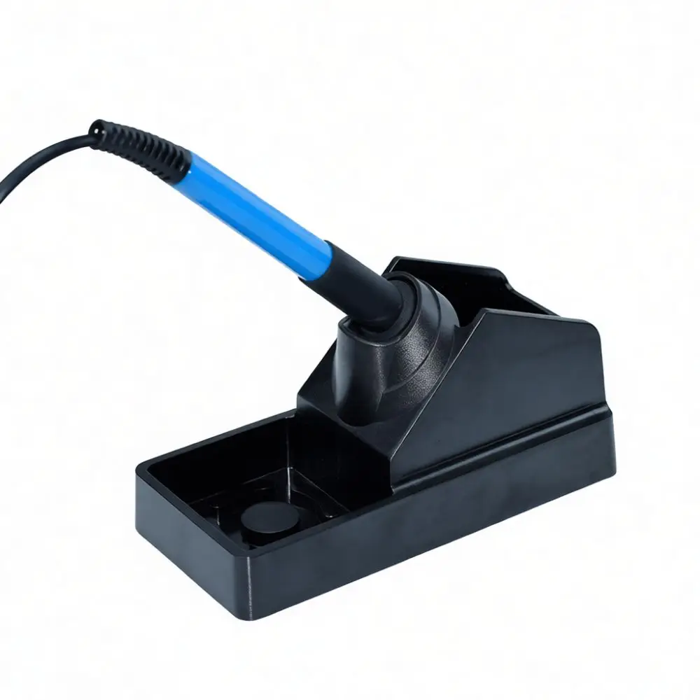 Bakelite Welding Iron Stand For 936 T12 Handle Soldering Station Heat Resistant Bracket Accessory With Cleaning Sponge